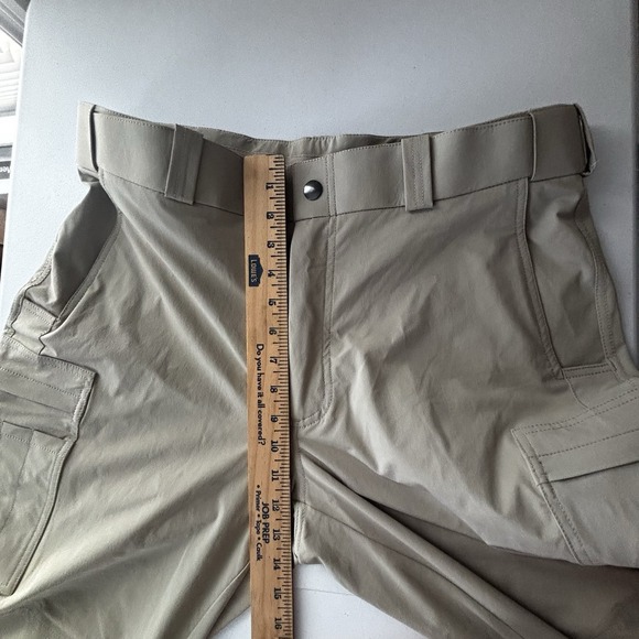 NWT BLAUER Pants Mens 36 8823 Stretch Tactical 6 Pocket Cargo Khaki Silver Tan - Picture 7 of 11